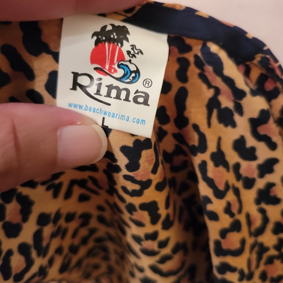 Vintage leopard print sleeveless top - Picture 7 of 7